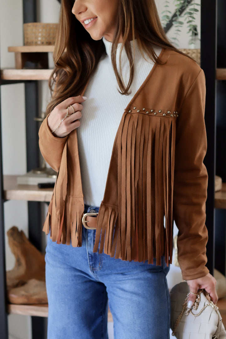 Laurel Fringe Jacket