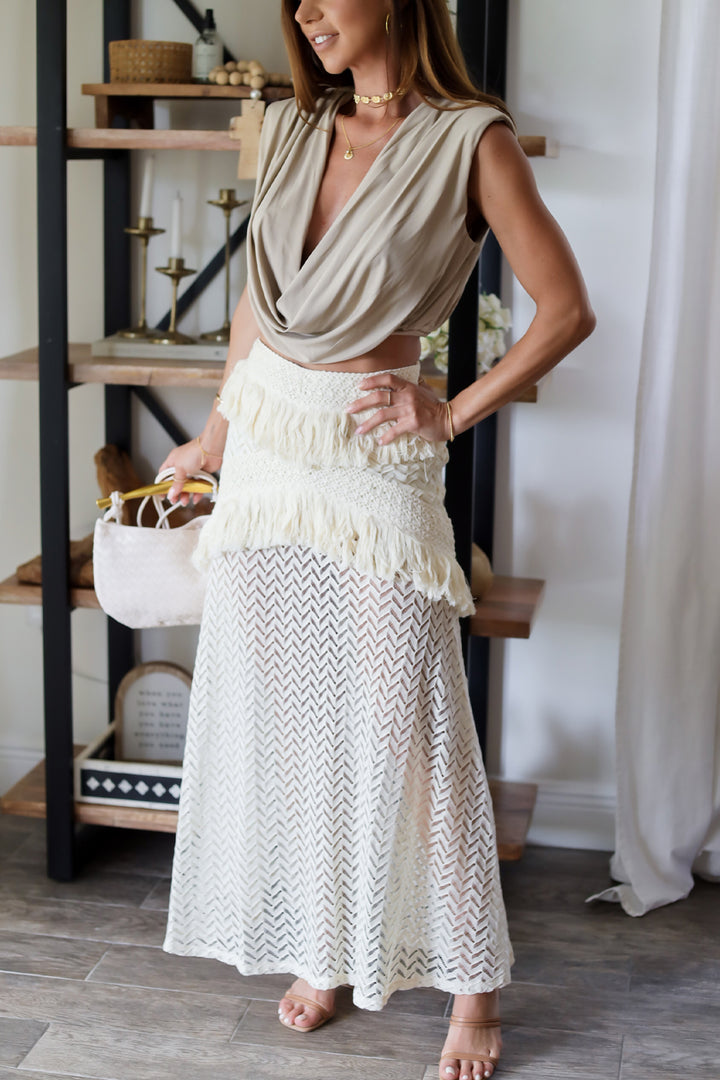Solei Fringe Skirt