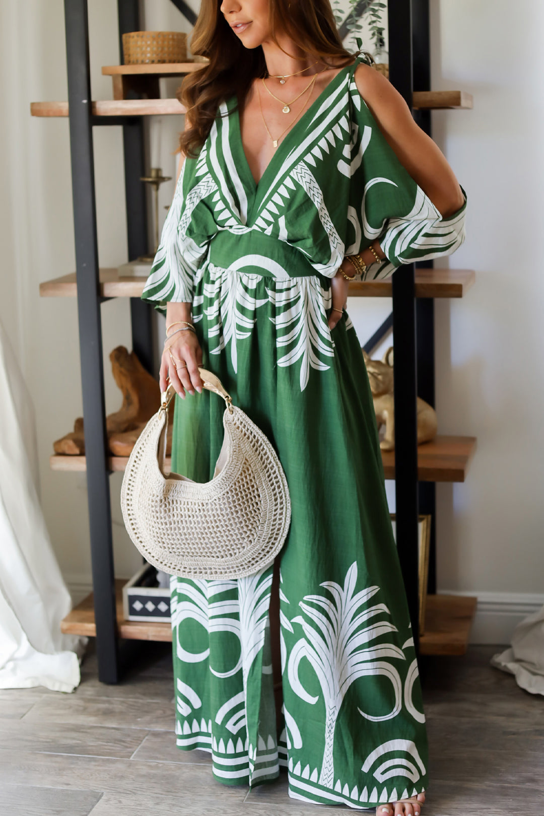 green maxi dress sale Malvern Maxi Dress Green