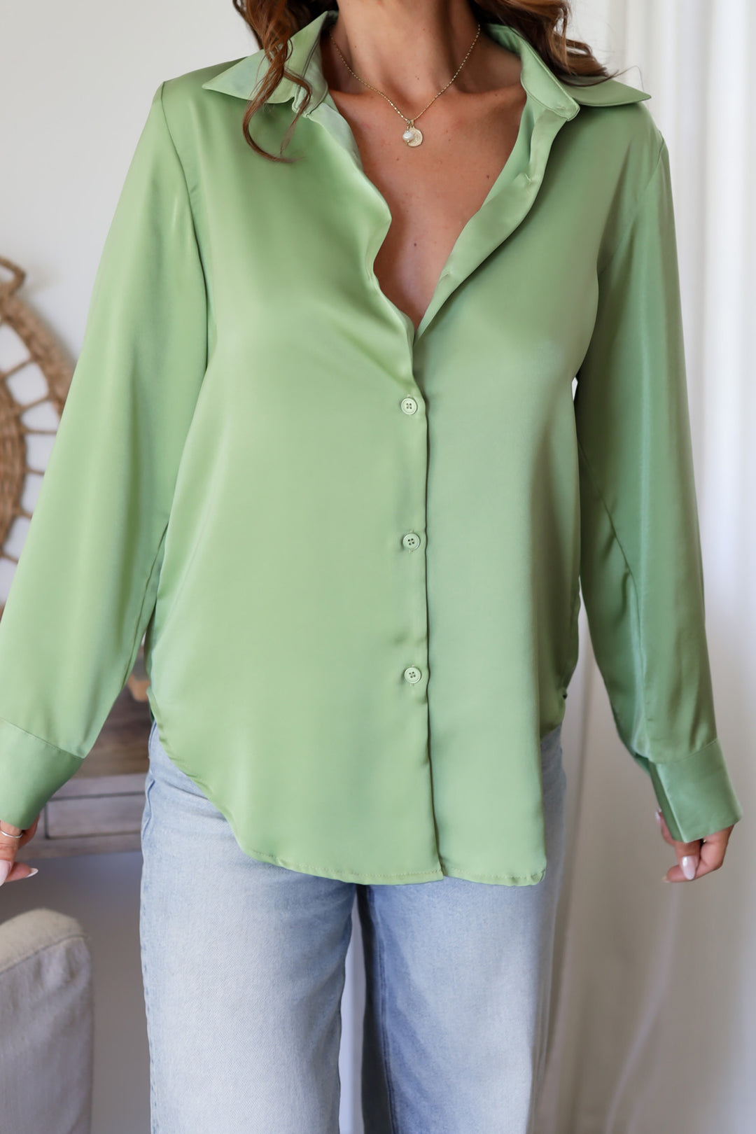 Claudia Button Down Blouse