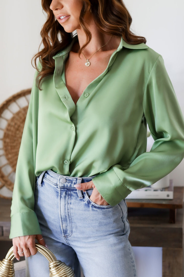 Claudia Button Down Blouse