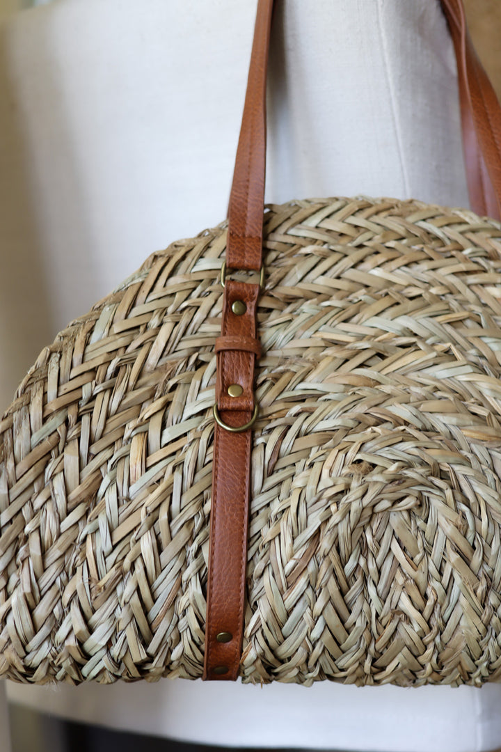 Moana Rattan Beach Bag