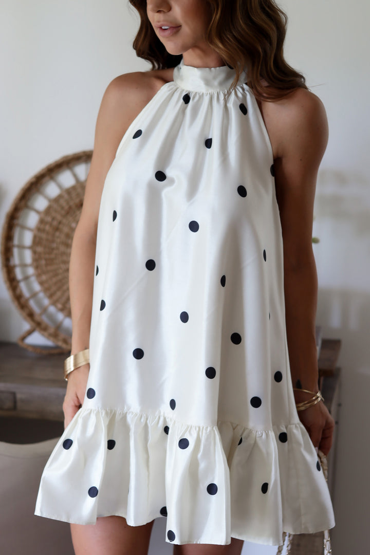 Willa Polka Dot Mini- Ivory