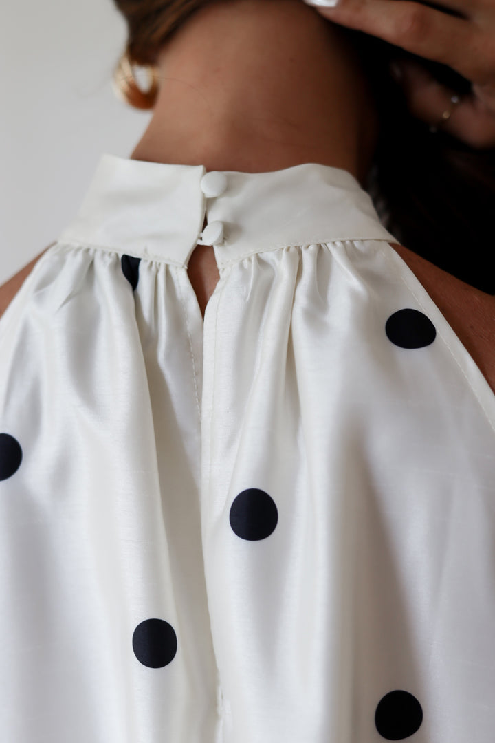 Willa Polka Dot Mini- Ivory