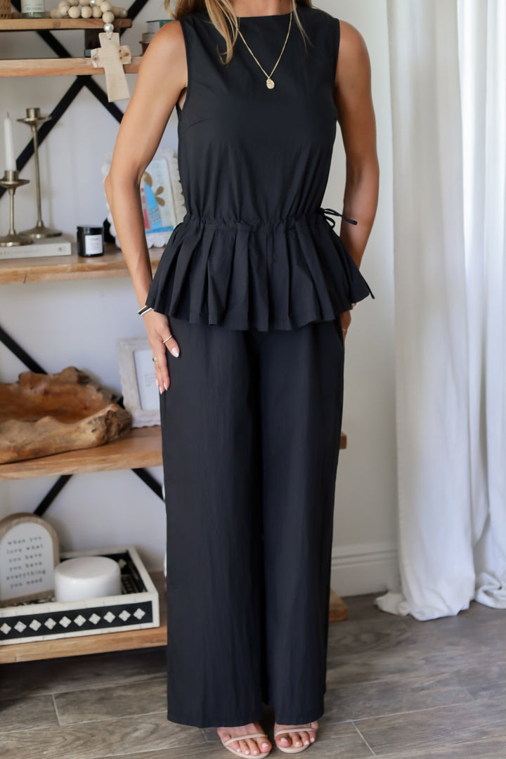 Rory Peplum Jumpsuit