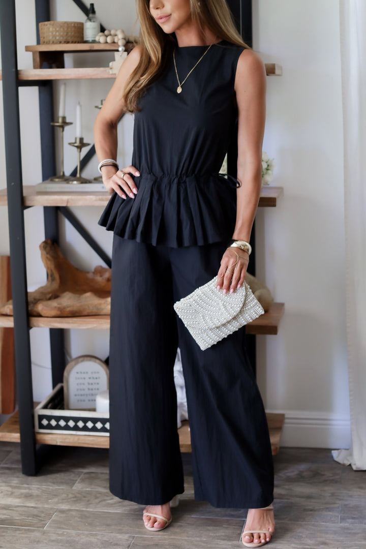 Rory Peplum Jumpsuit