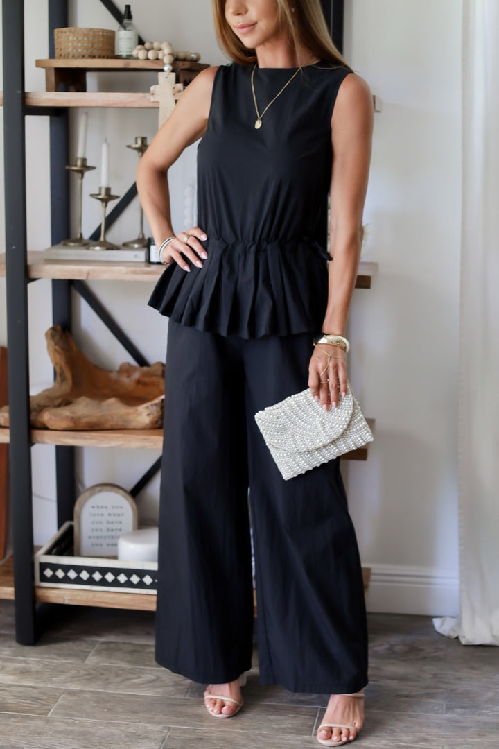 Rory Peplum Jumpsuit