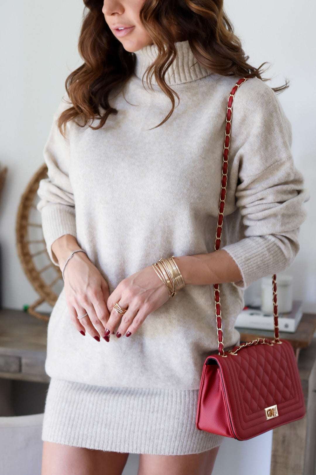 Gianna Turtleneck Dress