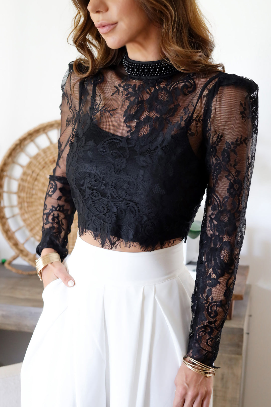 Giselle Lace Blouse