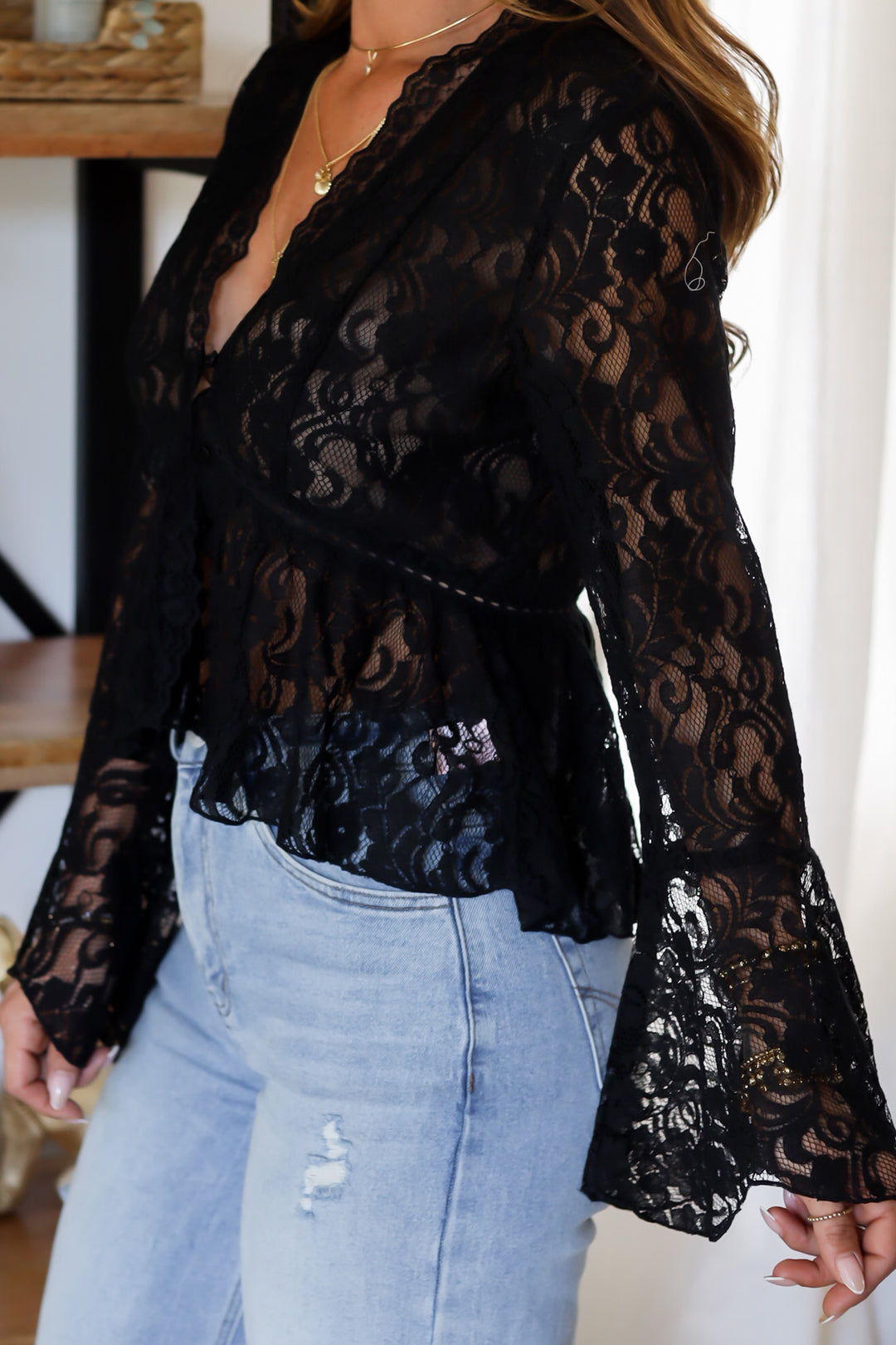 Cindy Lace Top - 2 Colors