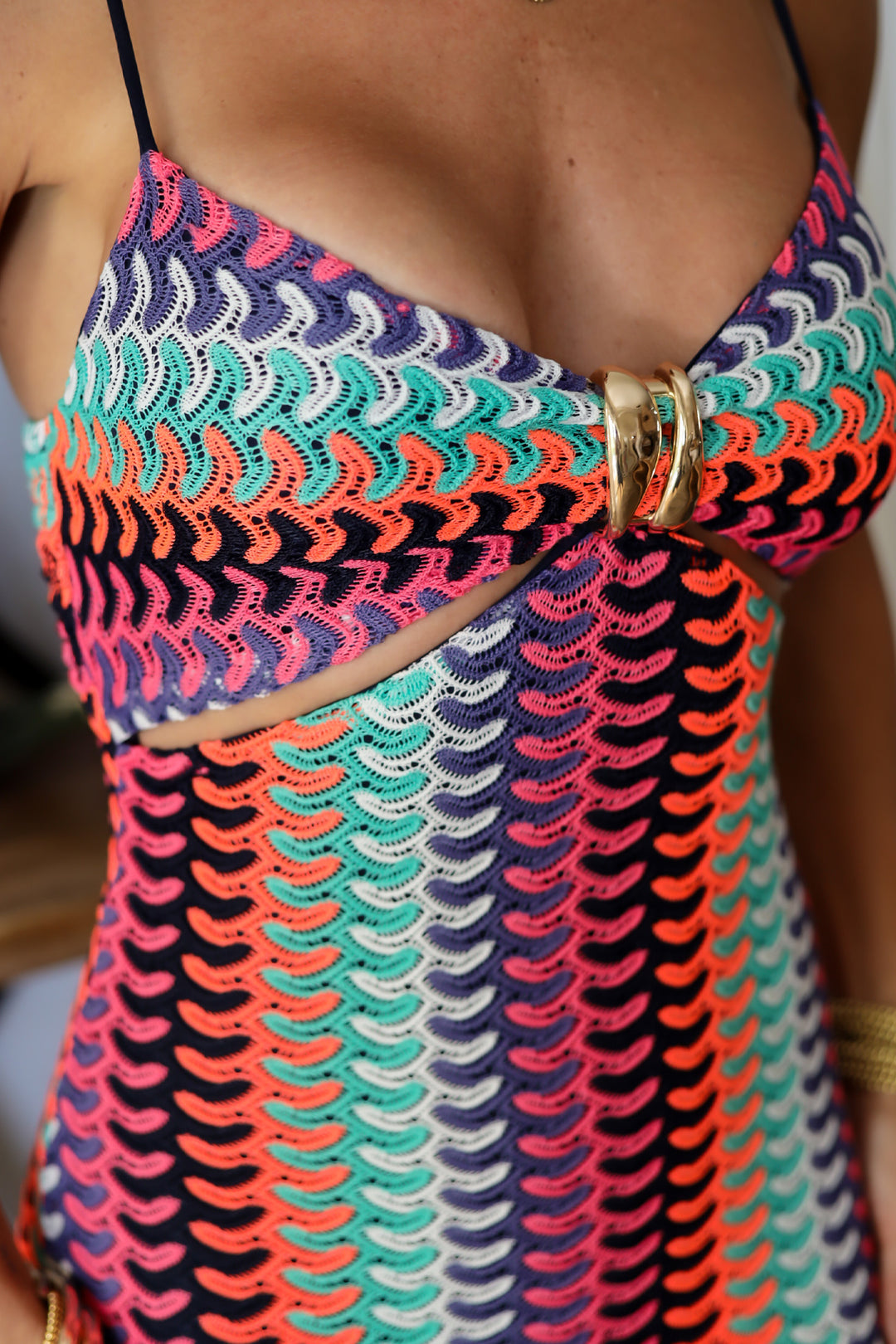 Cabo Crochet Maxi - Pink