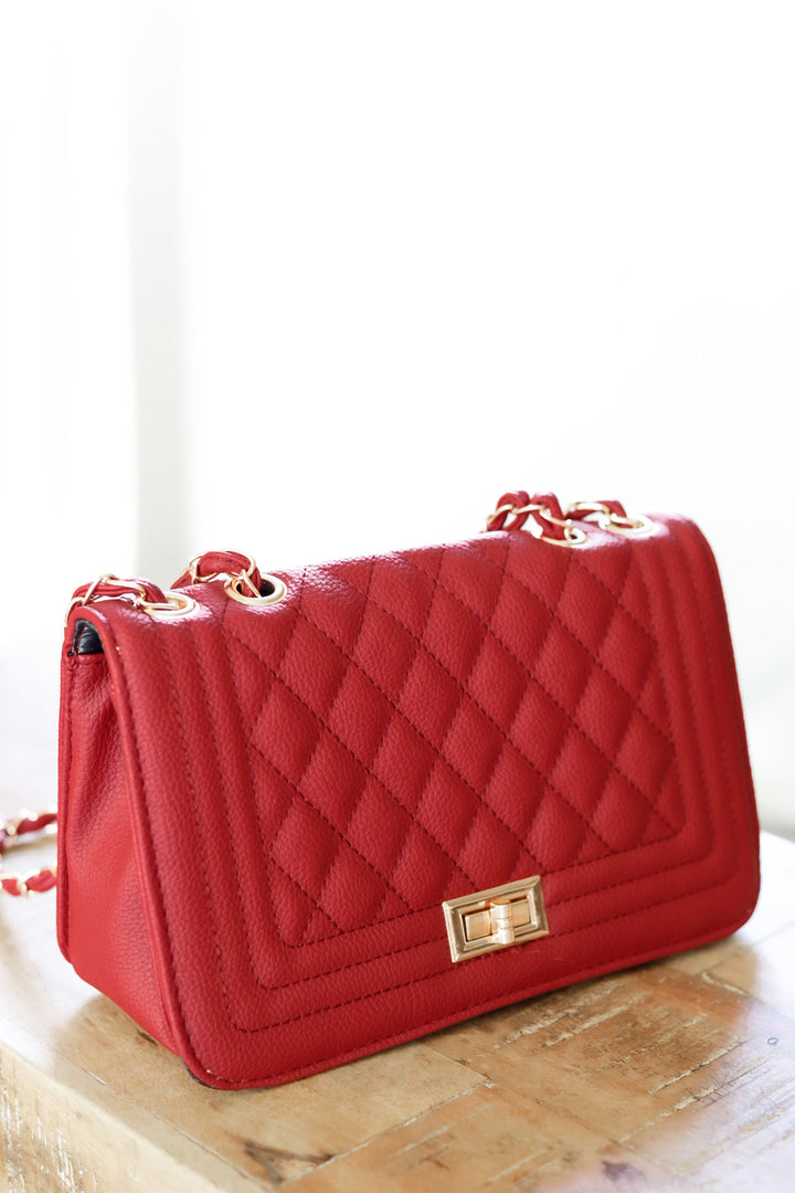 Kayla Quilted Handbag