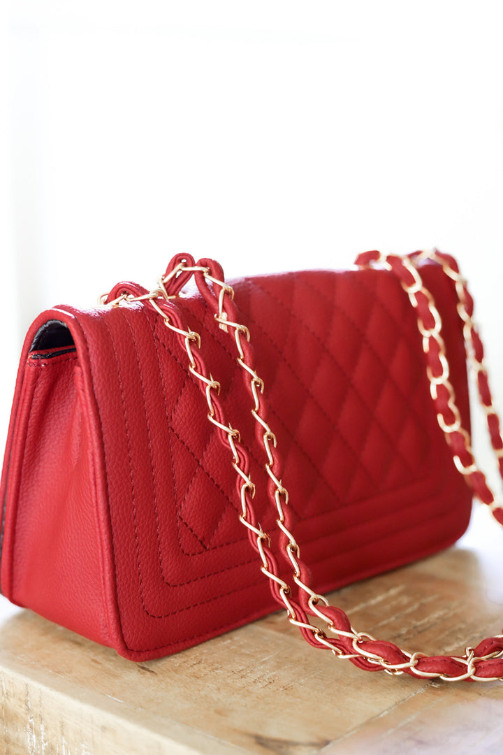 Kayla Quilted Handbag