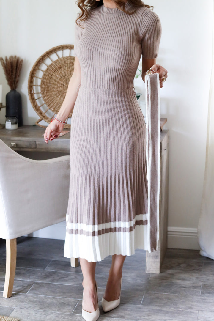 Adeline Knit Midi Dress