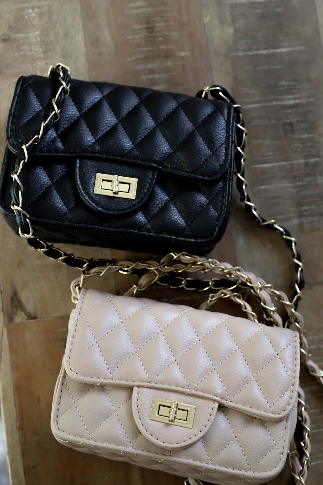 Hayden Quilted Mini Bag- 2 Colors