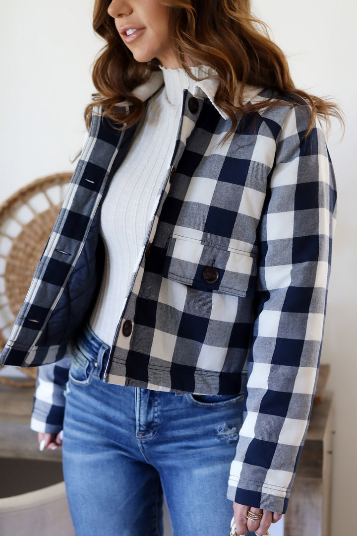 Paige Gingham Jacket