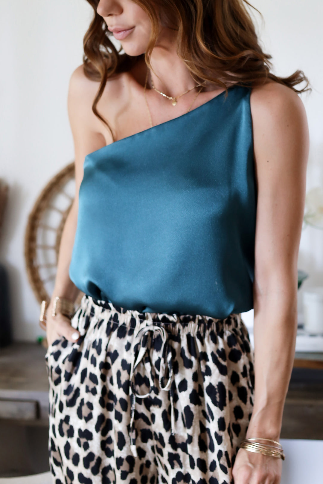 The Elodie One Shoulder Top