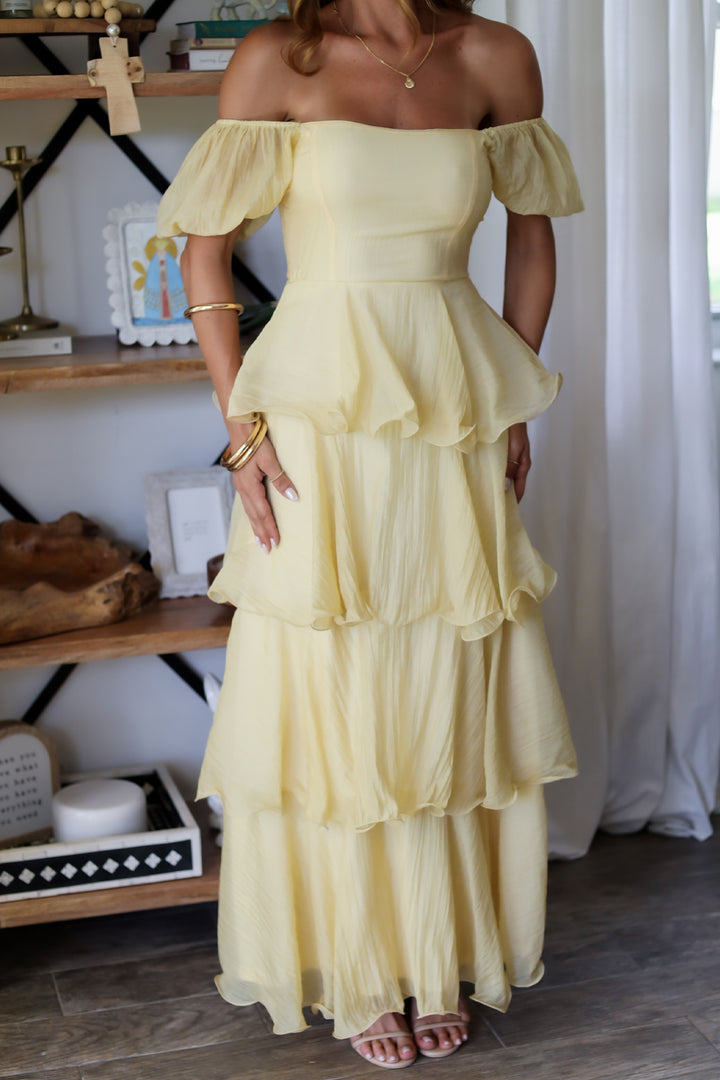 Melody Ruffle Maxi- 2 colors