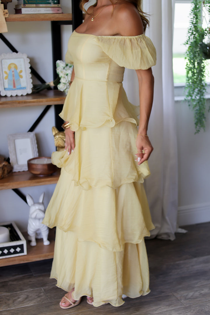 Melody Ruffle Maxi- 2 colors