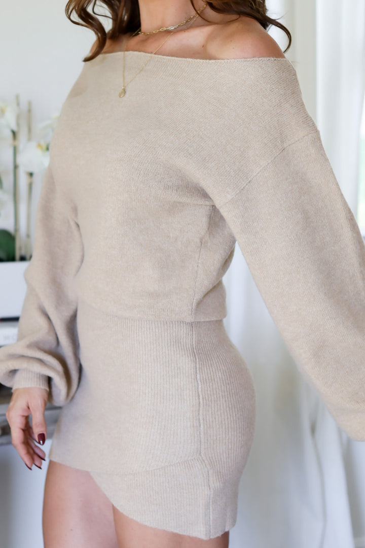 Amelia Sweater Dress-2 Colors