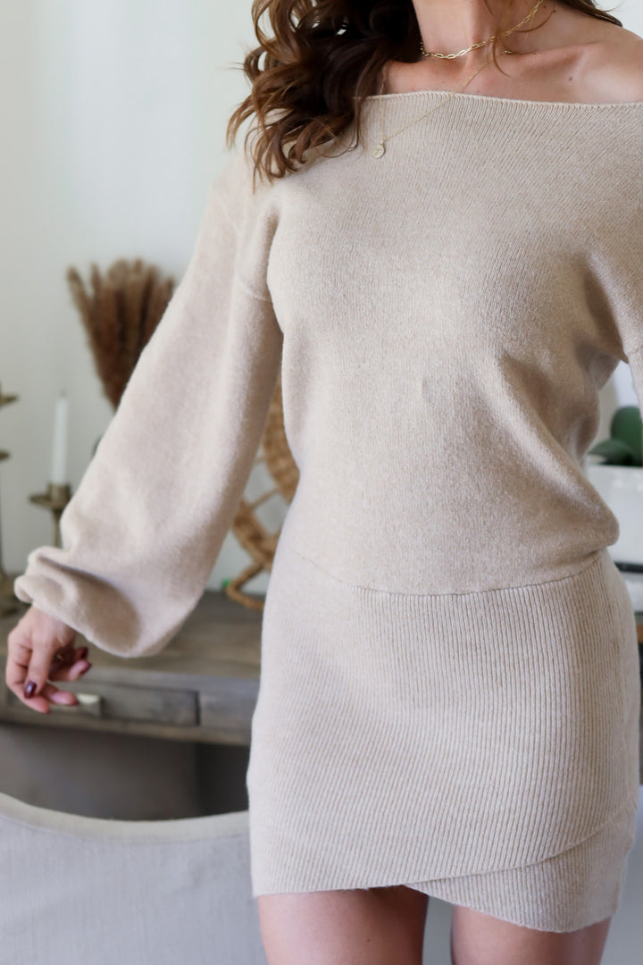 Amelia Sweater Dress-2 Colors