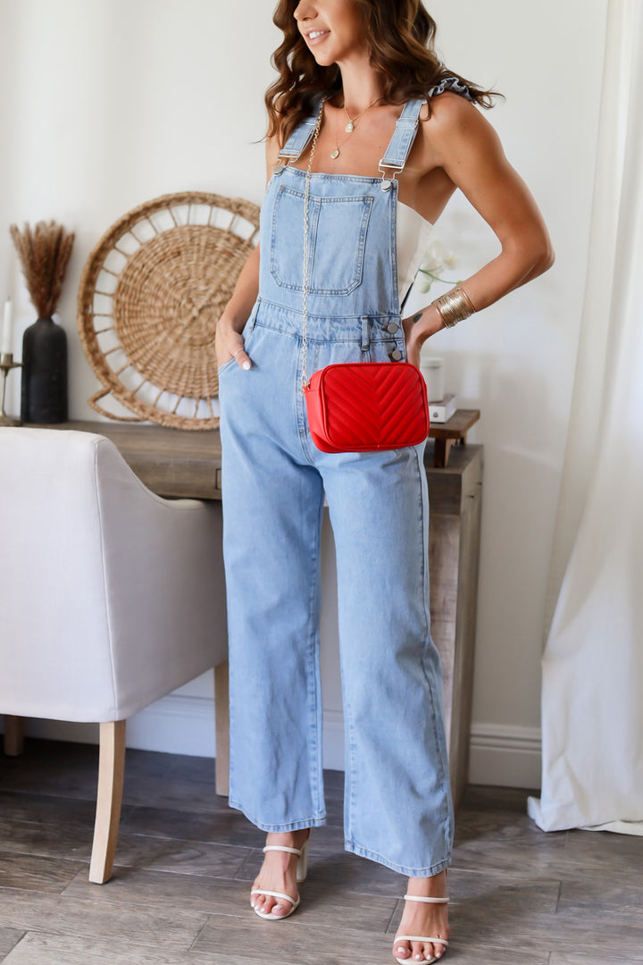 Robin Ruffle Overalls