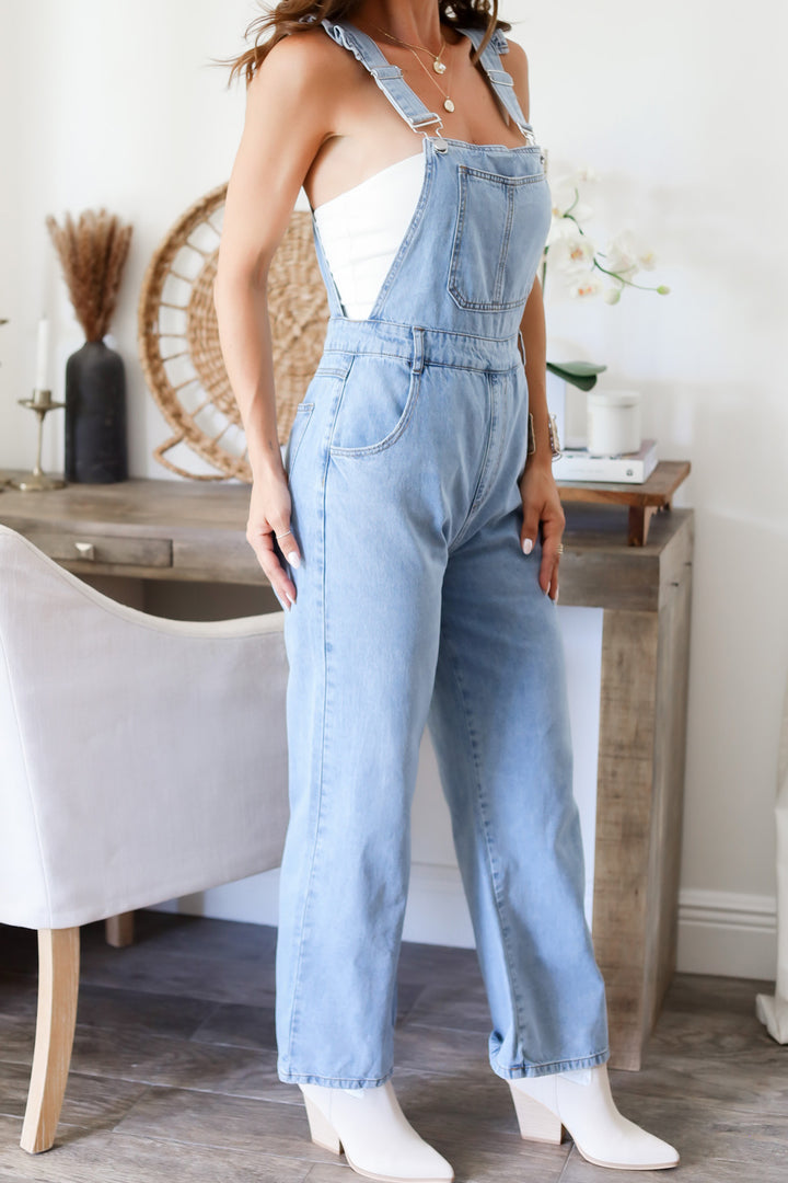 Robin Ruffle Overalls