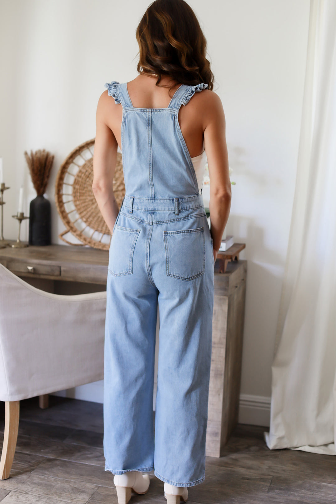 Robin Ruffle Overalls