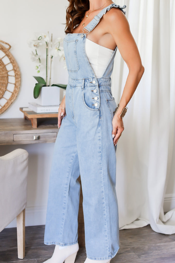 Robin Ruffle Overalls