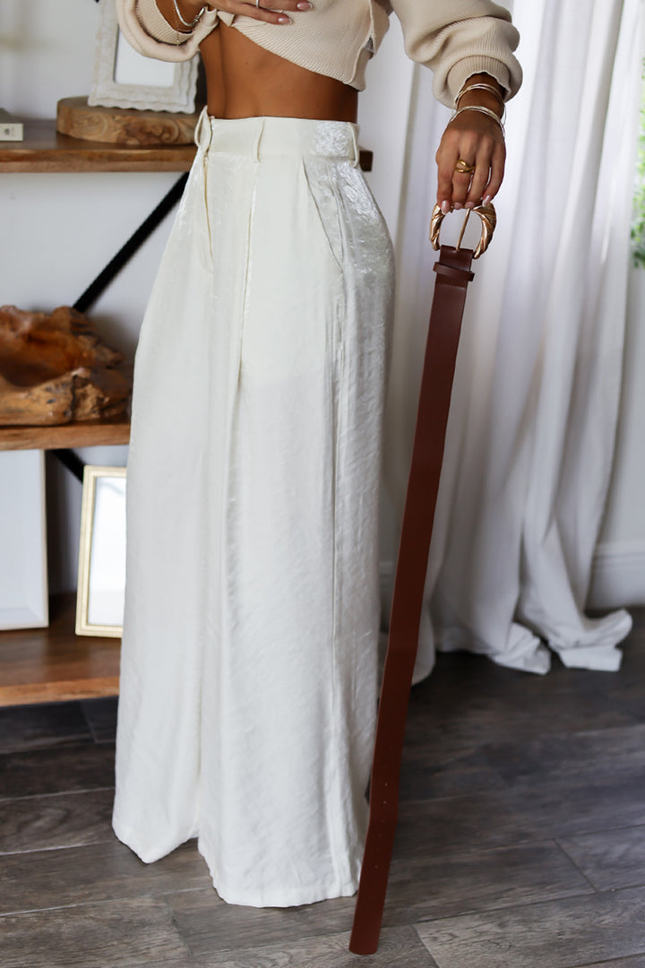 Bianca Belted Pants- 3 Colors