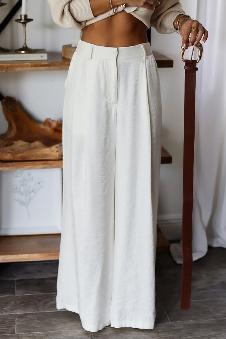 Bianca Belted Pants- 3 Colors