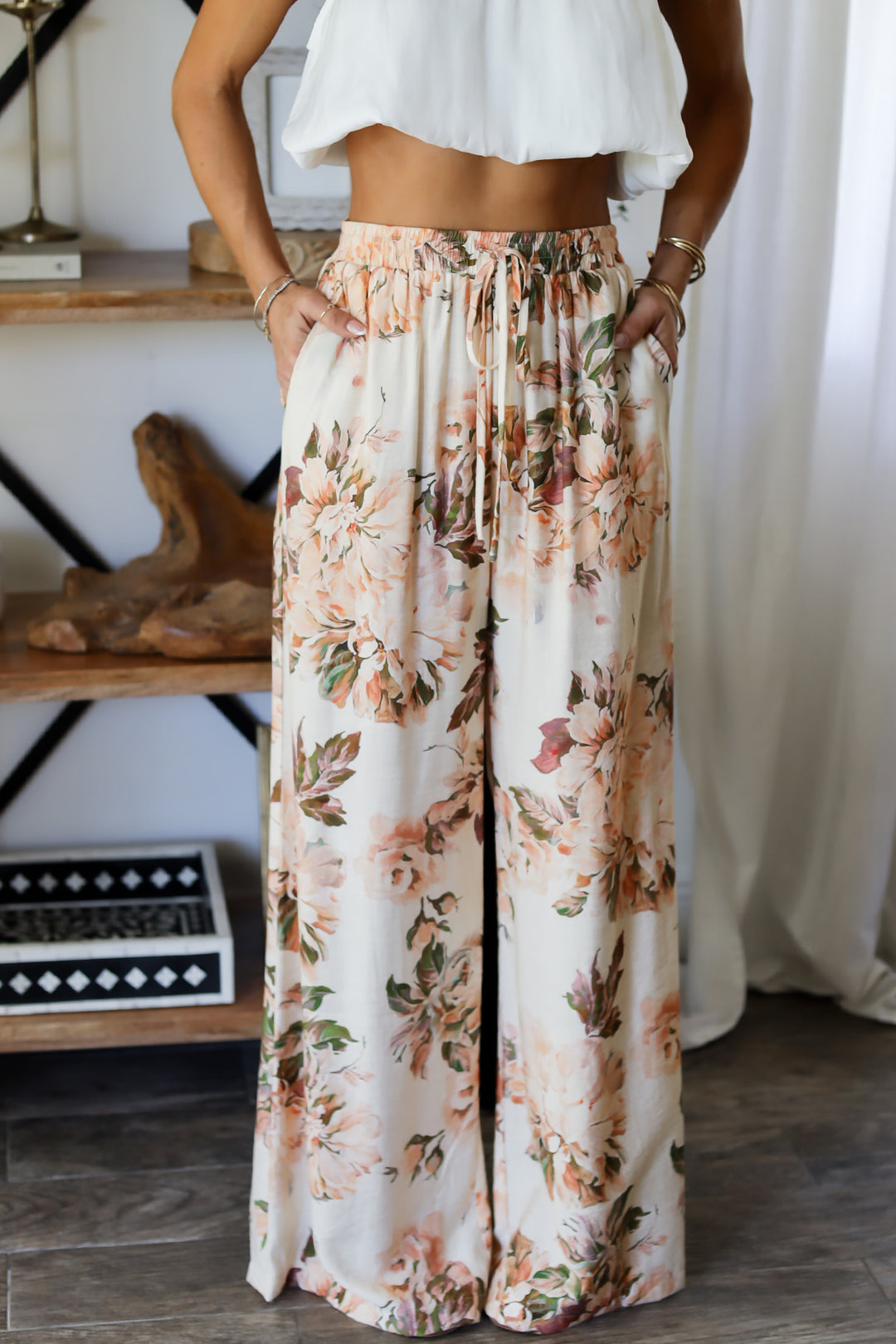 Grace Floral Pants