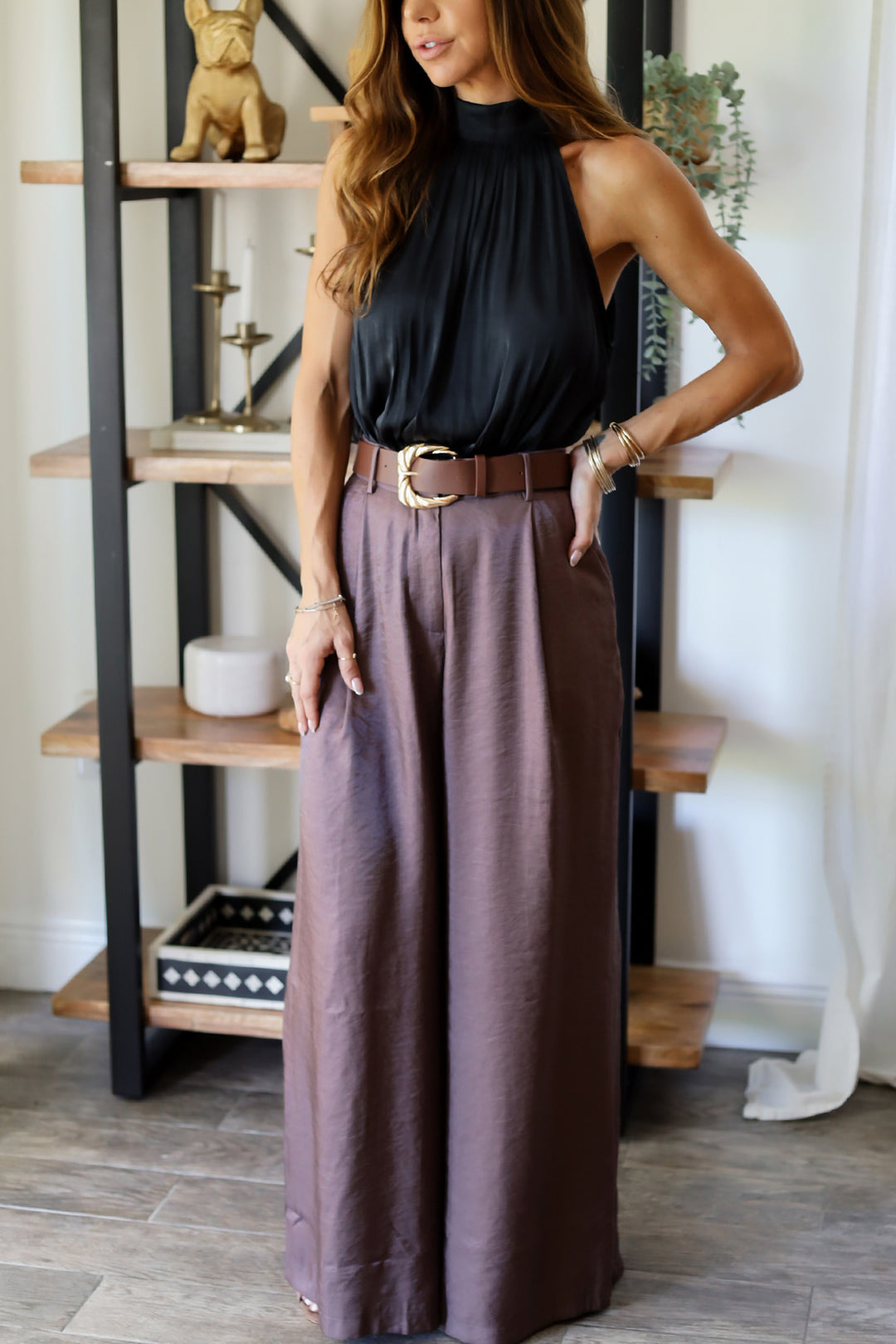 Bianca Belted Pants- 3 Colors