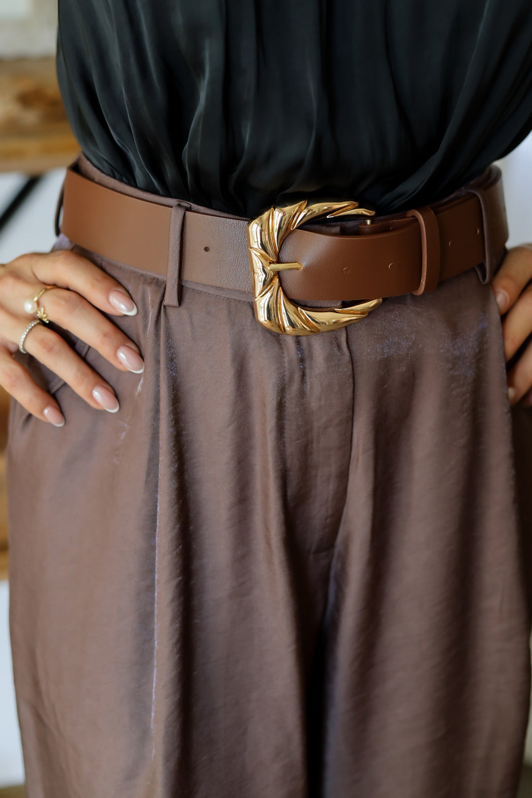 Bianca Belted Pants- 3 Colors