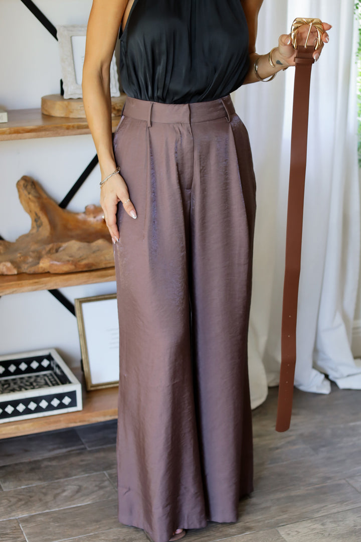 Bianca Belted Pants- 3 Colors