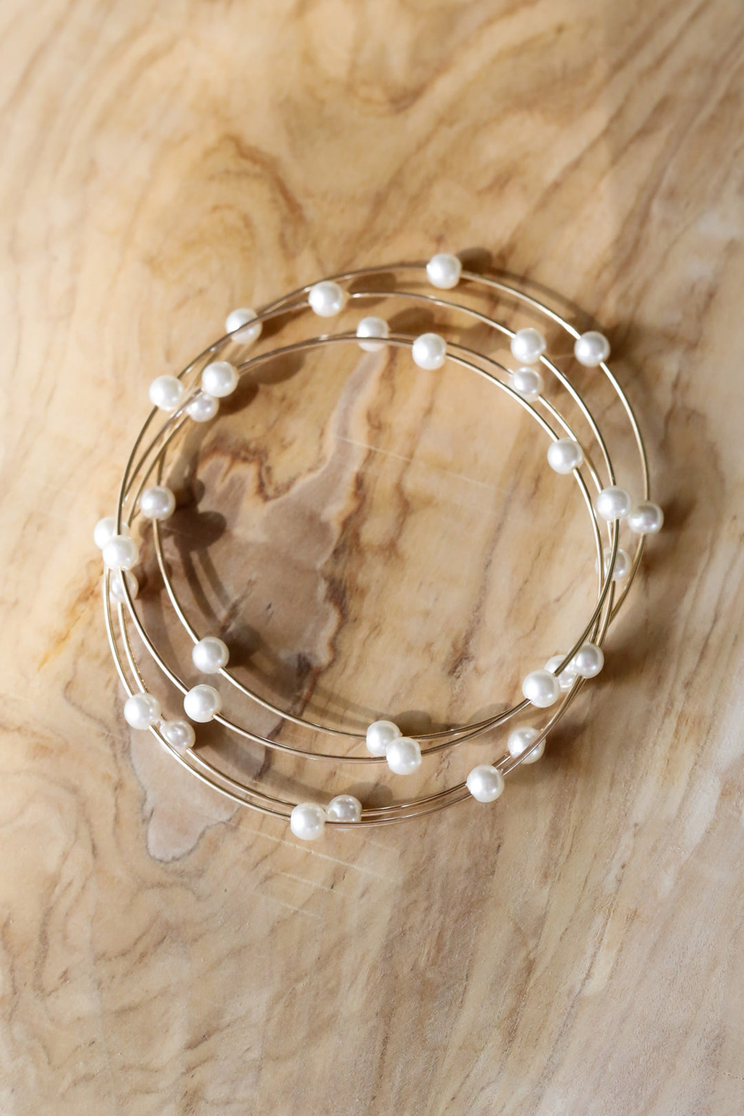 Penelope Pearl Bangles Set