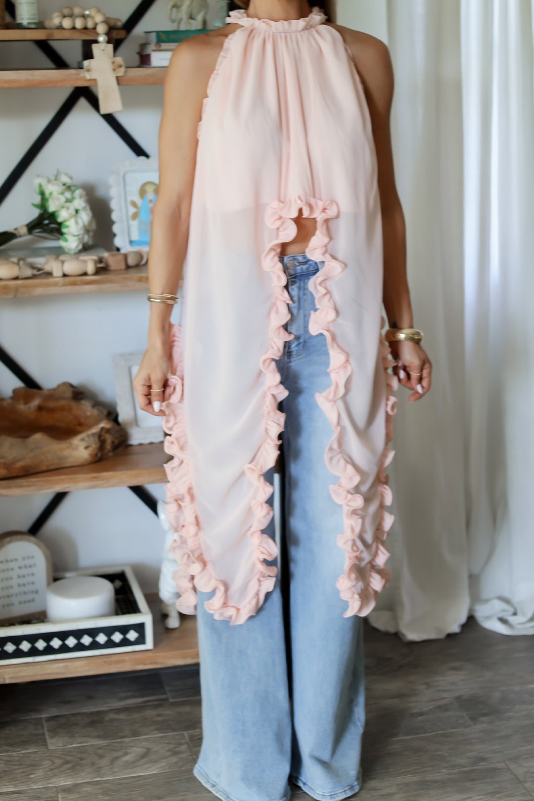 Lauren Ruffle Top
