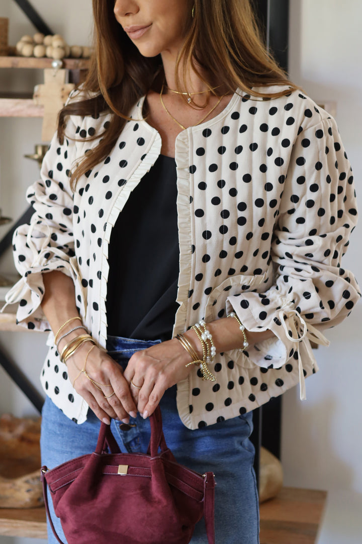 Naomi Polka Dot Jacket