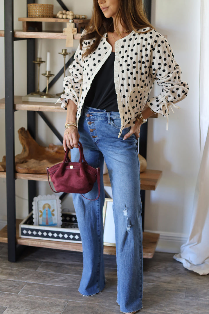 Naomi Polka Dot Jacket