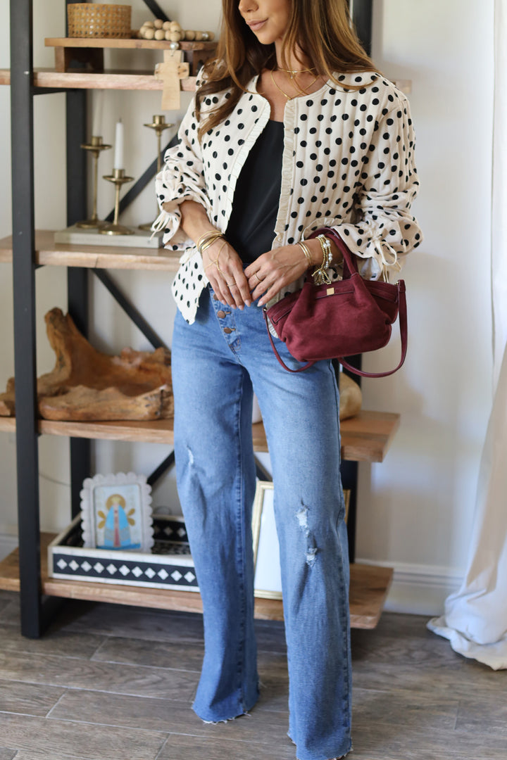 Naomi Polka Dot Jacket