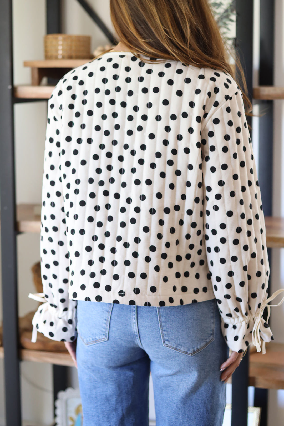 Naomi Polka Dot Jacket