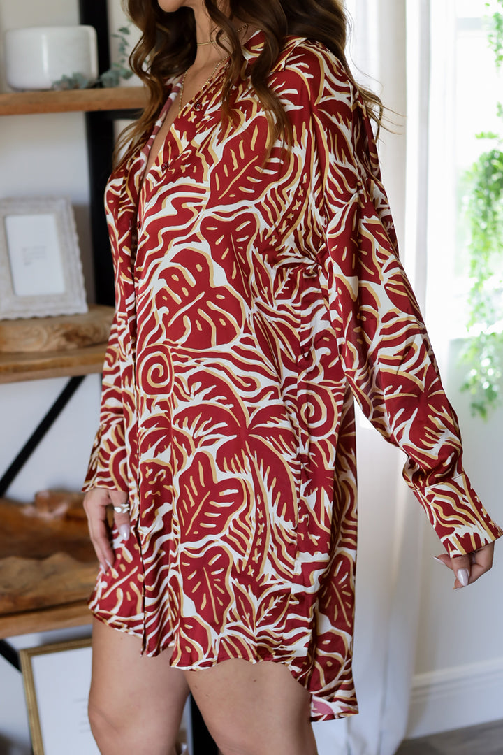 Hazel Button Up Dress