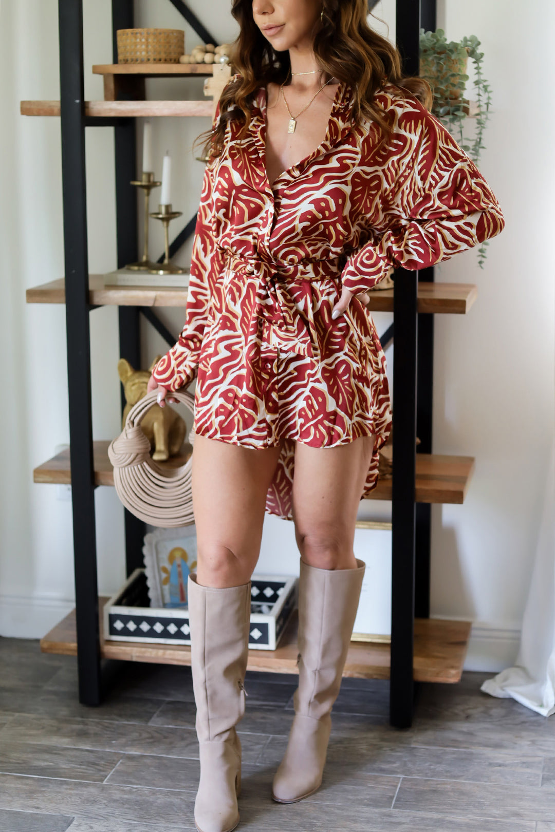 Hazel Button Up Dress