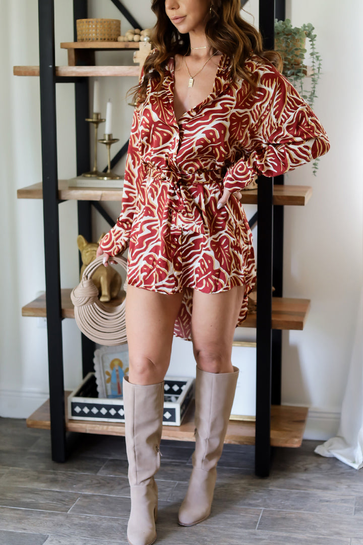 Hazel Button Up Dress