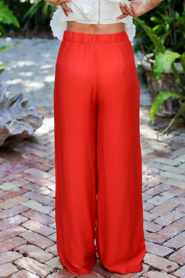 Scarlette Lace Trim Pants-2 Colors