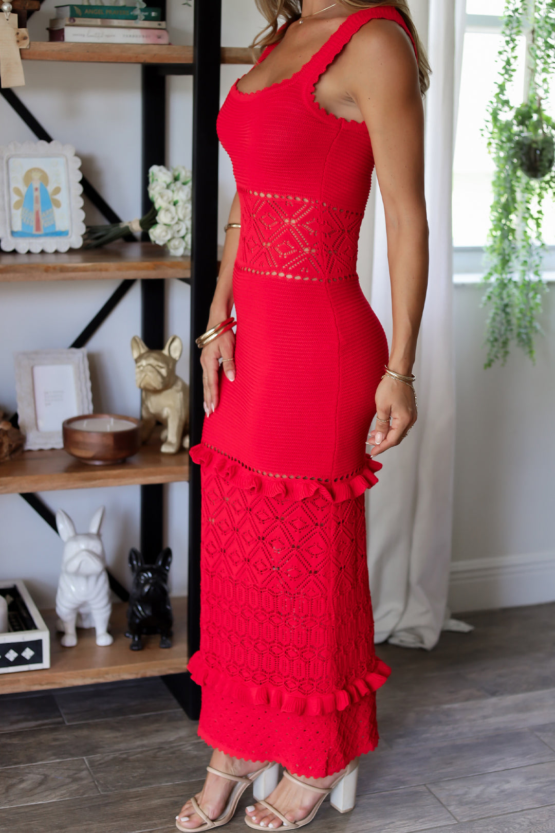 Simone Crochet Dress