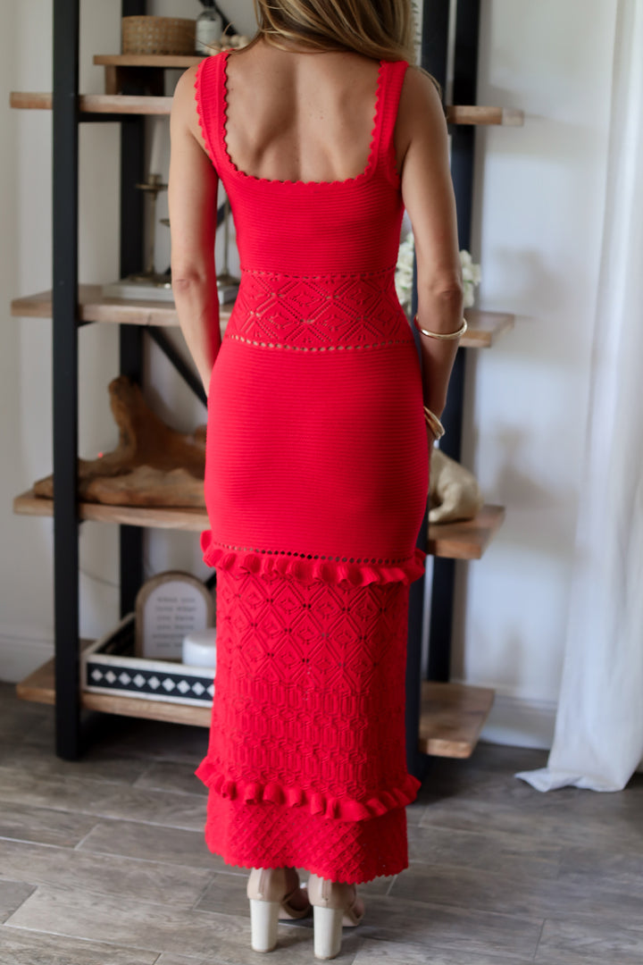 Simone Crochet Dress