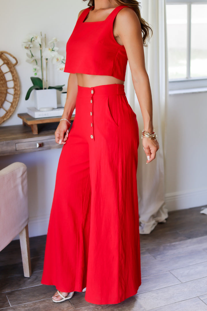 Leila Cami & Pant Set