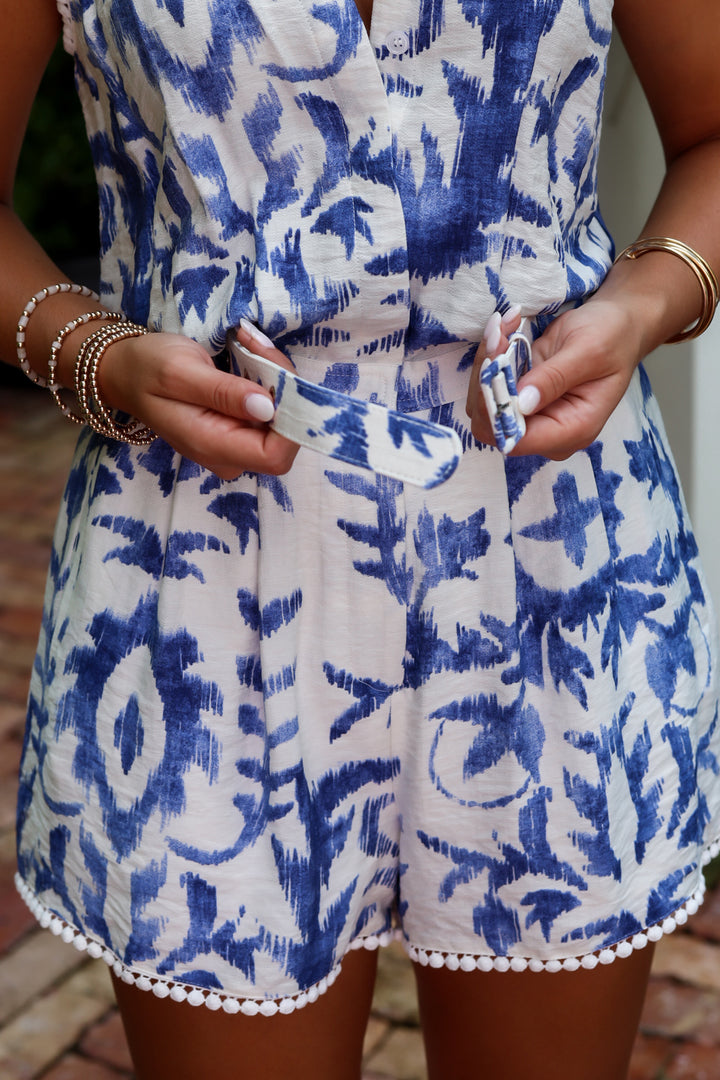 Capri Printed Romper