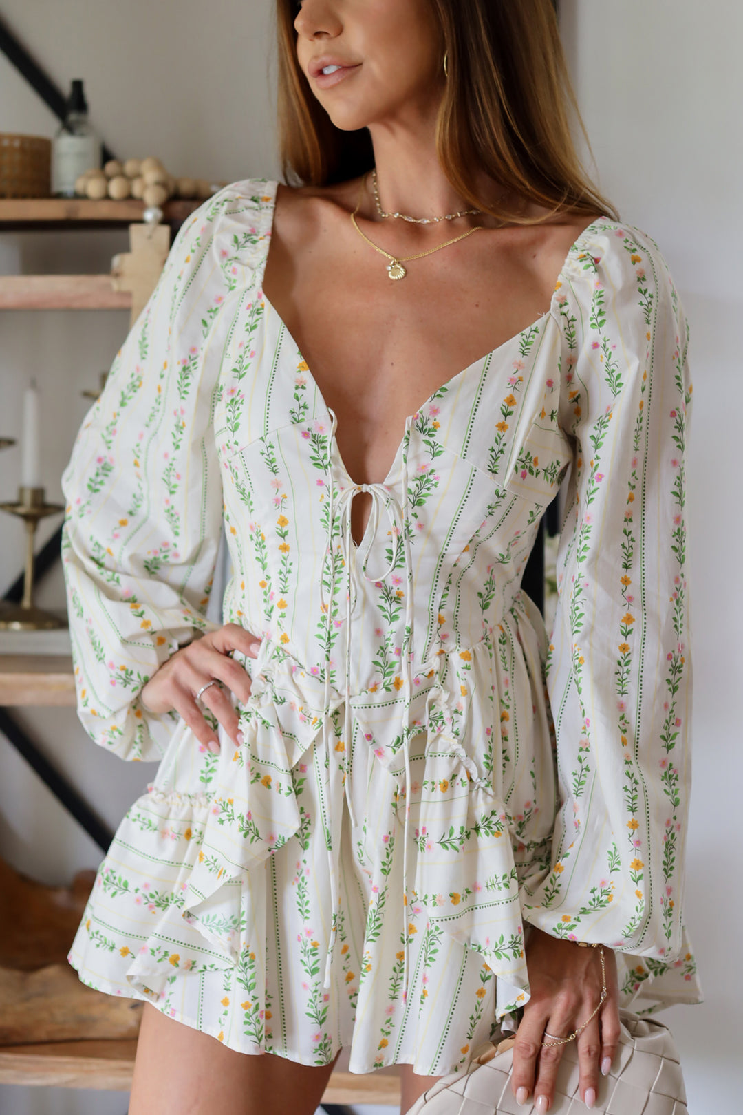 Eden Floral Romper
